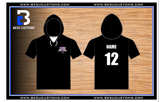 Teacher Hoddied Shirt (Black)